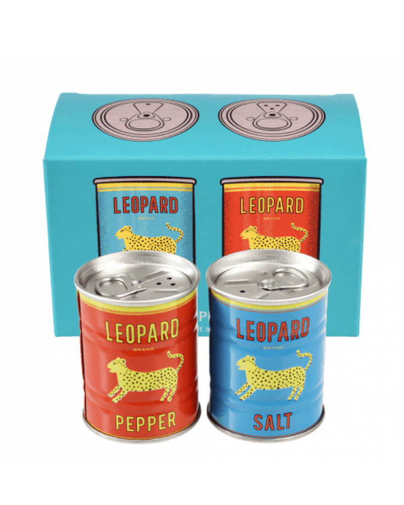 Leopard Design Salt & Pepper Set