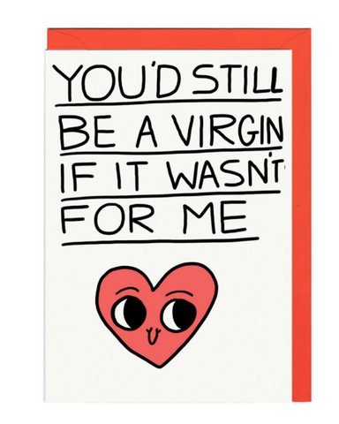 Virgin Greeting Card