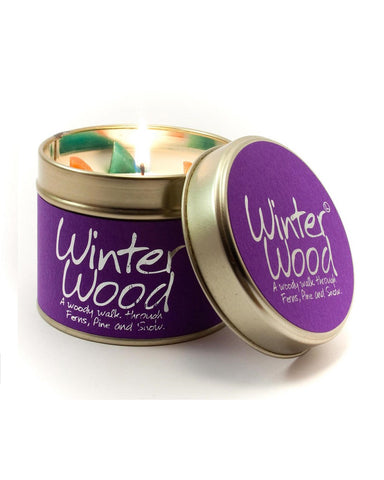Winter Wood Tin Scented Candle