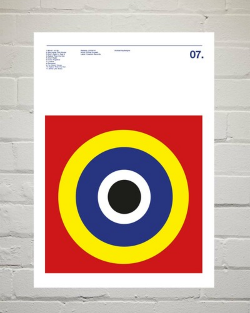 Screamadelica Primal Scream A3 Art Print