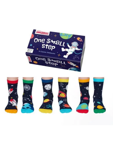 One Small Step Baby Socks Gift Box