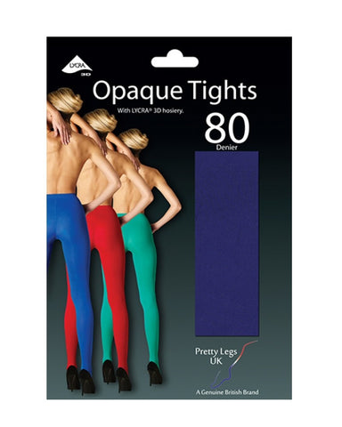 80 Denier 3D OPaque Tights Assorted