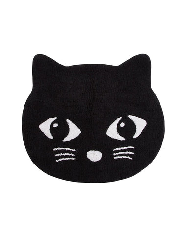 Black Cat Rug