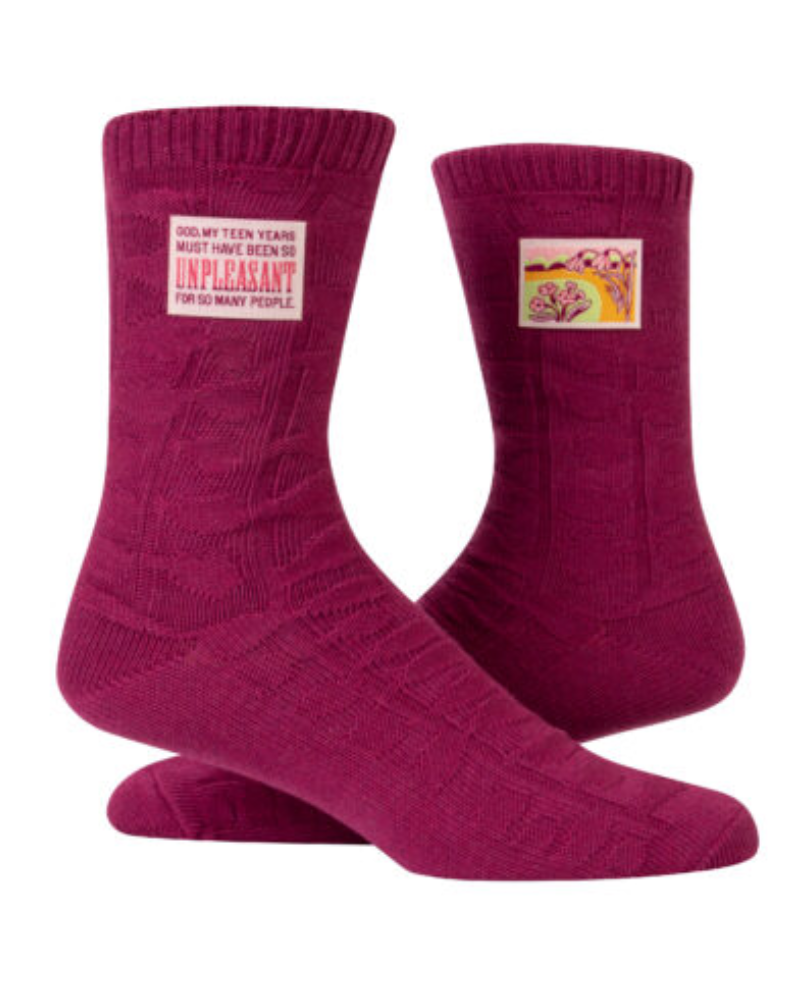 Teen Years Tag Socks