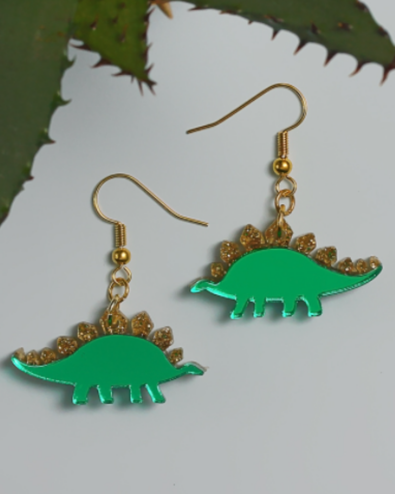 Jurassica Steogosaurus Dangly Earrings