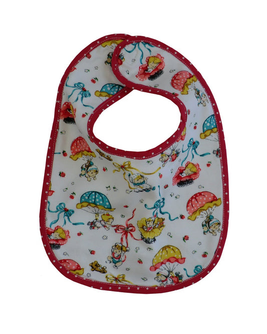 Vintage Print Baby Bib