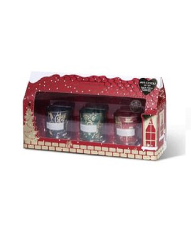 Triple Mini Candle Set