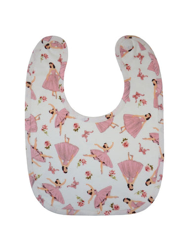 Ballerina Baby Bib